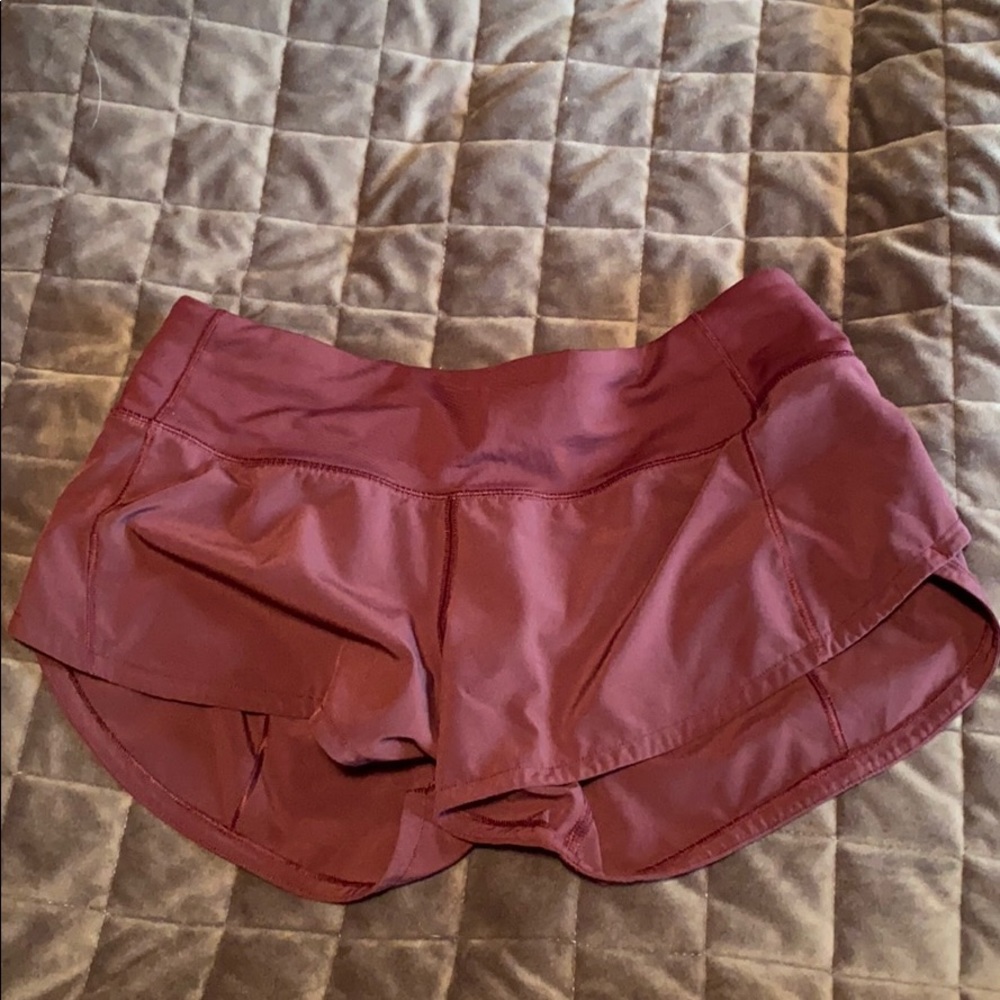 Lululemon shorts size 2